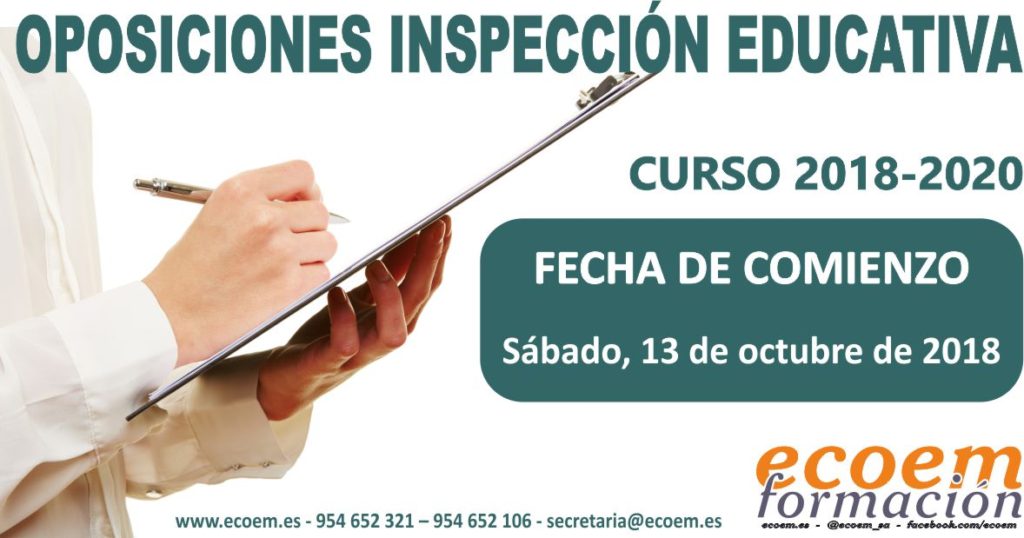 Oposiciones Inspectores de Educación