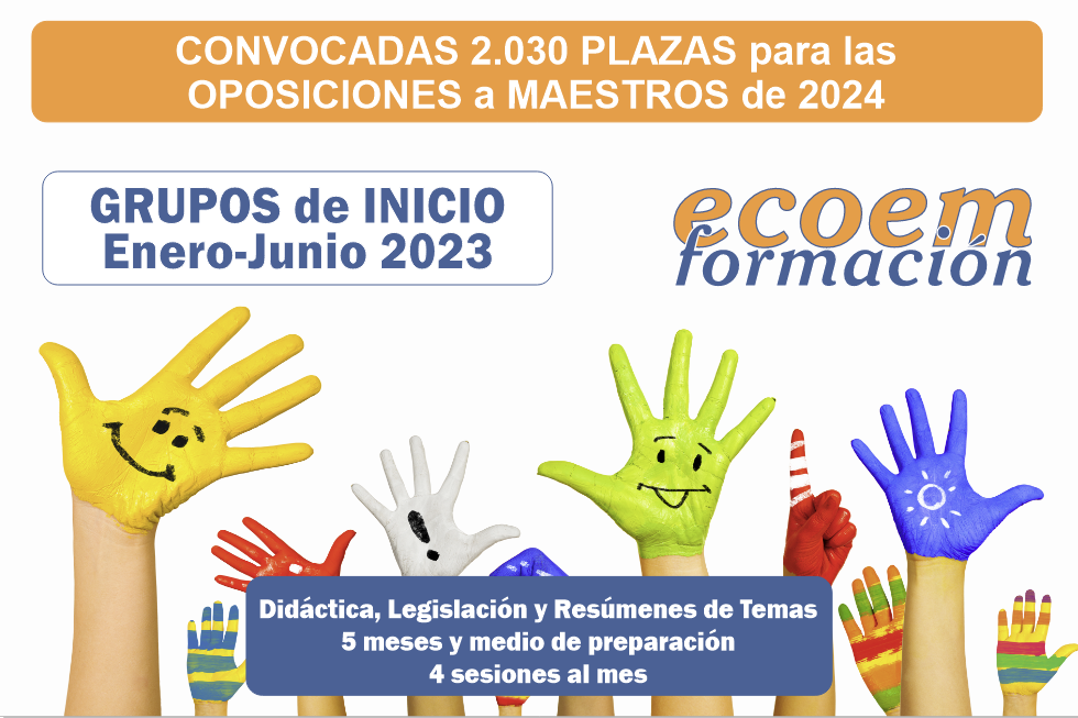 Grupos de Inicio Oposiciones Maestros 2024